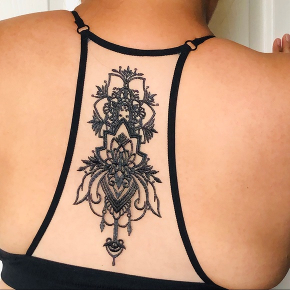 Tattoo Racerback Bralette - Picture 4 of 5